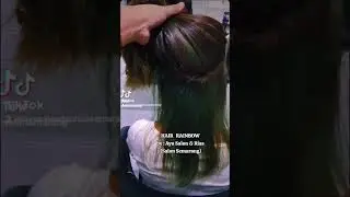 HAIR COLOURING RAINBOW#tutorialsalon  #vidiotrending #perawatanrambut