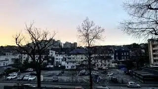 1 Minute wolken zeitraffer Wuppertal Barmen