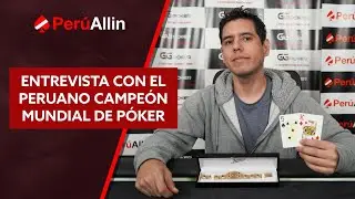 Entrevista al primer peruano campeón de World Series of Poker: Ewald Mahr ♦️♣️♥️♠️