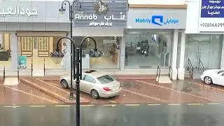 Powerful Rain  actual rain sound thunderstorm ⛈️⛈️ Flooding situation