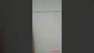 Capillary Refill Time Test |how to check capillary refill blood flow