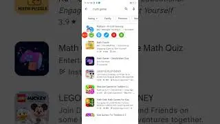 MATH GAMER BEST APP FOR FREE GOOGLE PLAY REDEEM CODE #short