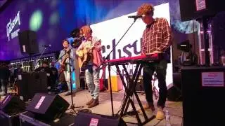 Santiago and Diego Larochelle- Gibson Booth NAMM 2017