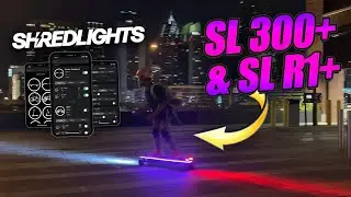 Shred Lights Bluetooth Lights: Finally we can stop bending over with the SL 300+ & R1+