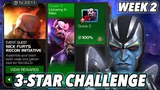 3-Star Challenge in Nick Fury's Recon Initiative! | Uncanny X-Men | Marvel Contest of Champions