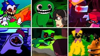 GAMEBREAKER but Every Turn a Different Mod Changes!! (FNF Gamebreaker but Everyone Sings It)