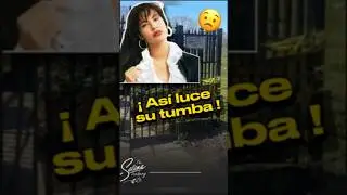 A 29 años de su mu3rt3, la tumba de SELENA luce descuidada.  ☹️😧 #short #selenaquintanilla
