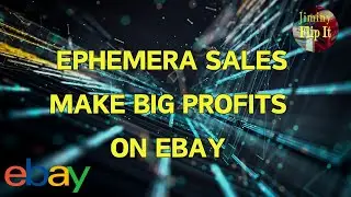 Ephemera Sales On eBay For Big Profits In May