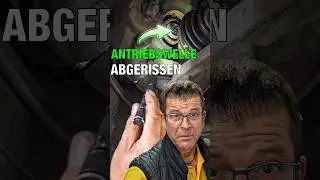 Eine abgebrochene Antriebswelle eines Audi A2. So etwas haben wir selbst noch nicht gesehen!