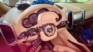 Steering wheel angle sensor posrche/ thay thế cảm biến góc lái posrche cayeny ( ae tham khảo)