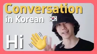 Korean Conversation for beginners 🇰🇷 - Hello | Easy & Slow