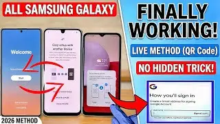 Finally Live Method Working 👉 All Samsung FRP Bypass Android 13/14/15/16 (2026) ✅ New Method | No PC