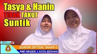 Suntik Difteri Siswa Siswi SMP Negeri 1 Kota Serang 2018