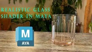 Realistic Glass Shader In Maya | Arnold Renderer | Maya Modeling Tutorial | CGVISION
