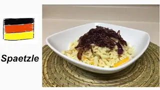 World Cooking Series: Welcome to Germany 🇩🇪 : Spaetzle /Egg Noddles | Ep 7| Simply Ruhoni