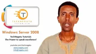 Part 1 Windows server 2008 Amharic
