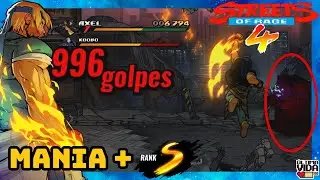 STREETS OF RAGE 4 | MANIA + (UPDATE 2023) | RANK S | 1CC | TODOS OS FLIPERAMAS AMALDIÇOADOS!