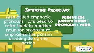 Difference Between Intensive & Reflexive Pronouns