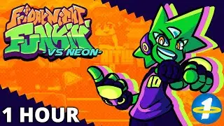 Friday Night Funkin' vs NEON (Full Week) | FNF Mod (1 Hour)