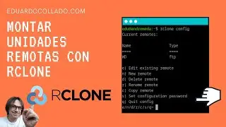 Montar unidades remotas con Rclone