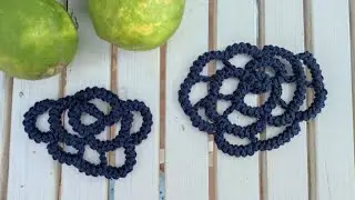 WOW 😯 You would not believe how easy it is to crochet. Freestyle crochet. Amazing pattern/ coaster