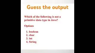 Java interview questions | java interview questions for fresher | javatechinterview #shorts