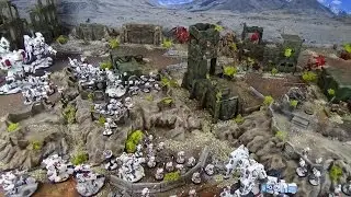 Warhammer 40K Battle Report Tau Empire vs Tyranids 2000