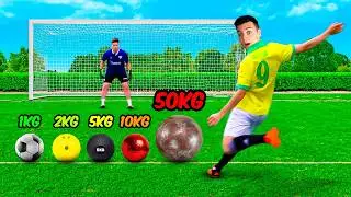 Cada Gol Que Marco, La Pelota es Mas Pesada