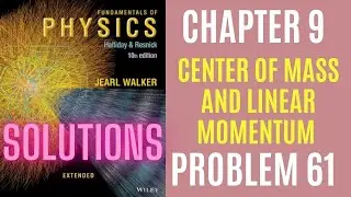 Halliday resnick chapter 9 problem 61 solution | Fundamentals of physics 10e solutions