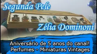 Aniversário de 5 anos do Canal - Perfumes - Miniaturas Vintages