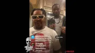 KeyGlock and his boy Jrip bumping Beo lil kenny. 