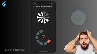 Count Down Timer | Timer in Flutter | Timer in FlutterFlow | Circular Timer