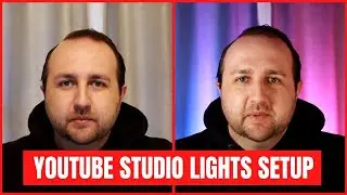 YouTube Lights Setup | YouTube Studio Lights | RGB Lights | Key Light | Fill Light |