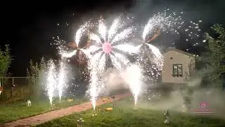 SPECTACOL DE ARTIFICII LA SOL, RESTAURANT THE GREEN SPOT, CIOLPANI