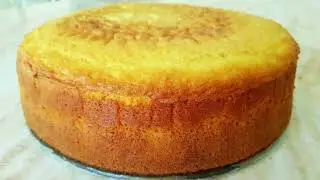 Eggless Sponge Cake Without Oven | Eggless Vanilla Cake I Basic Sponge Cake  | Vanilla Sponge Cake
