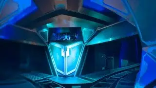 Space Mountain Ghost Galaxy Disneyland Clear Night Vision POV
