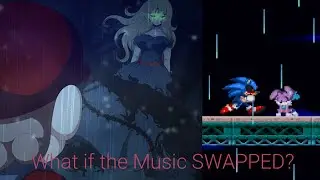 (Mario) The Music Box and Sonic.exe Spirits of Hell Round 2 Alice Bosses SWAPPED!