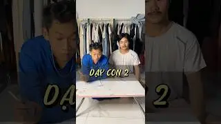 DẠY CON 2 #NEC #funny #comedy #shorts #trending #viralvideo #summervibes #fyp #foryou #teaching #dad