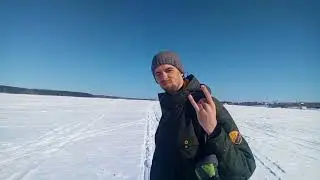 Сноукайтинг на Пироговском водохранилище