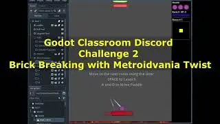 Brickvania - Godot Classroom Discord Challenge 2