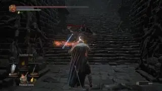 Dark Souls III Цориг убийца рыцарей VS Чёрный рыцарь