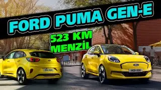 Ford’un Yeni Elektrikli B-SUV’u: Puma Gen-E 2025’te Türkiye’de!