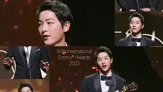 Song Joong Ki @50th International Emmy® Award 2022 |Full Video| #songjoongki #emmys2022 @realkiaile
