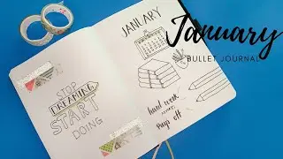 January Bullet Journal Setup | 2021 January | Plan With Me