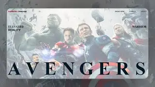 Avengers Landing Page Using Html Css & Js with Source code
