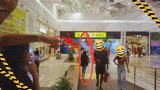 FUI DESAFIADO A FAZER DESAFIOS NO SHOPPING !!!