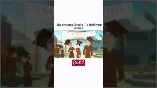 Take one step forward to,fulfill your dreams Part2@yourfavouritecartoons#emotional#animation#movie