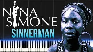 Nina Simone - Sinnerman (Piano Tutorial Synthesia)
