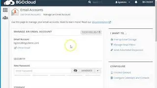 cPanel - Changing email password