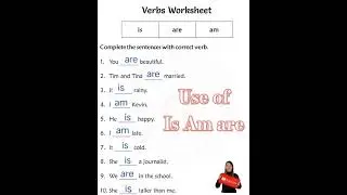 Use of Is Am are #verb #viral #english #word